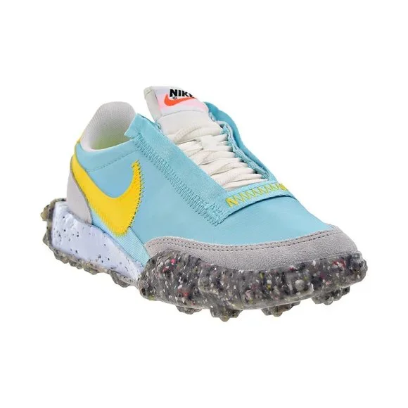 Nike Waffle Racer Crater Women's Sneaker Shoe Limited Edition Blue CT1983-400 - Picture 3 of 15